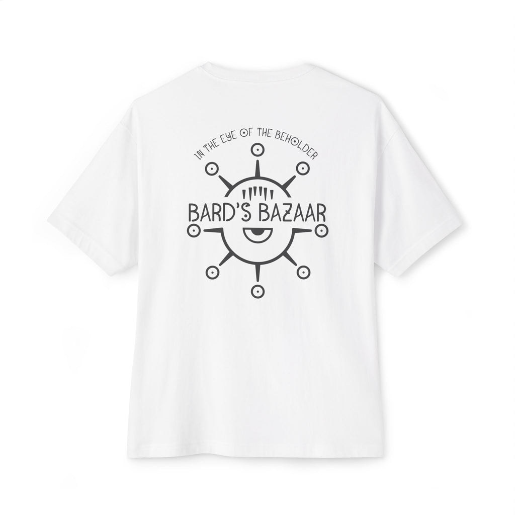 Eye of the Beholder Tee Unisex Oversized Boxy Tee, Relaxed Fit T-Shirt