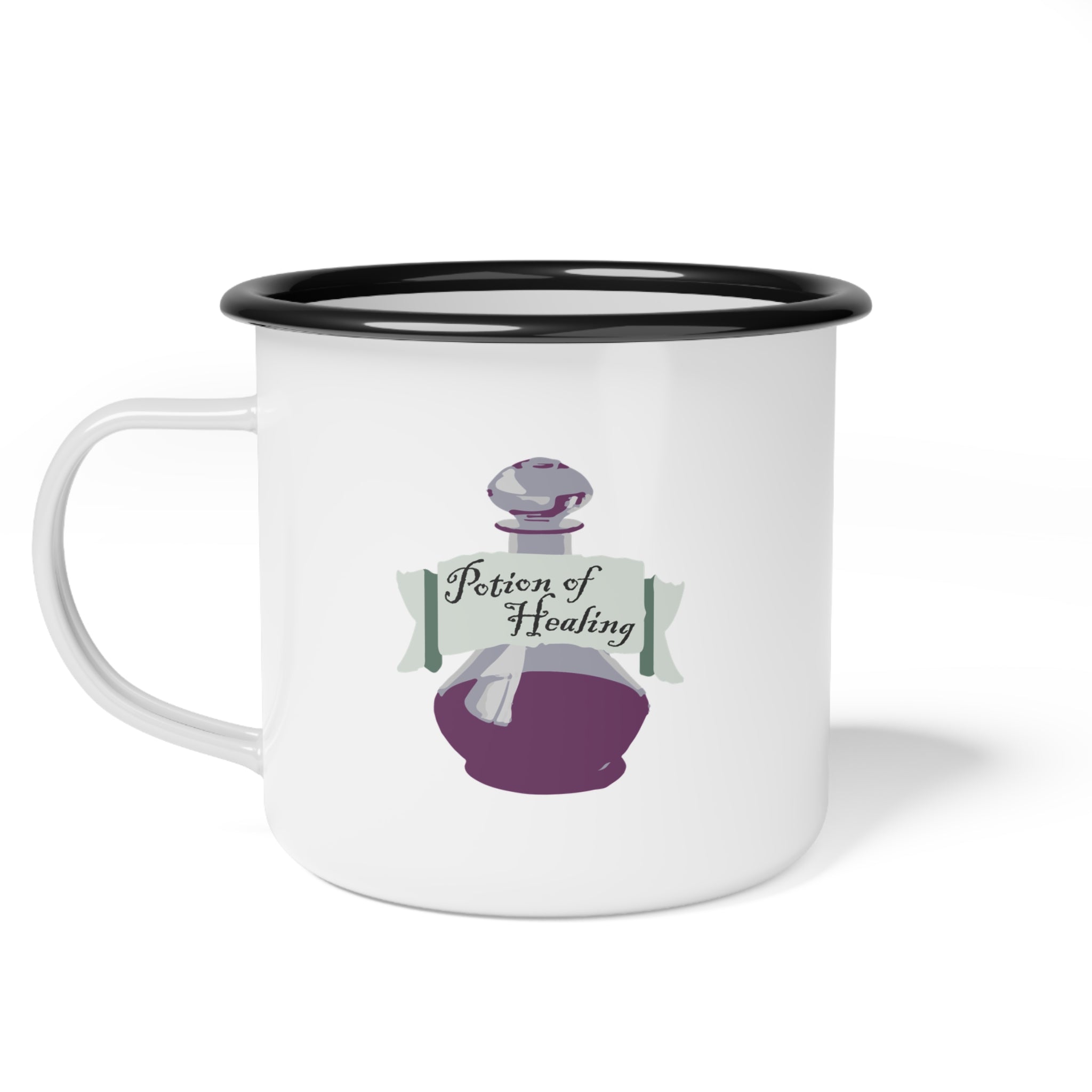 Potion of Healing Enamel Camp Cup, Camping Mug