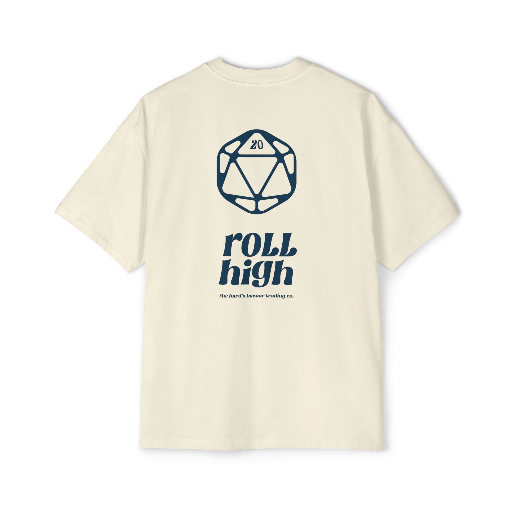 D20 'Roll High' Graphic Boxy Tee
