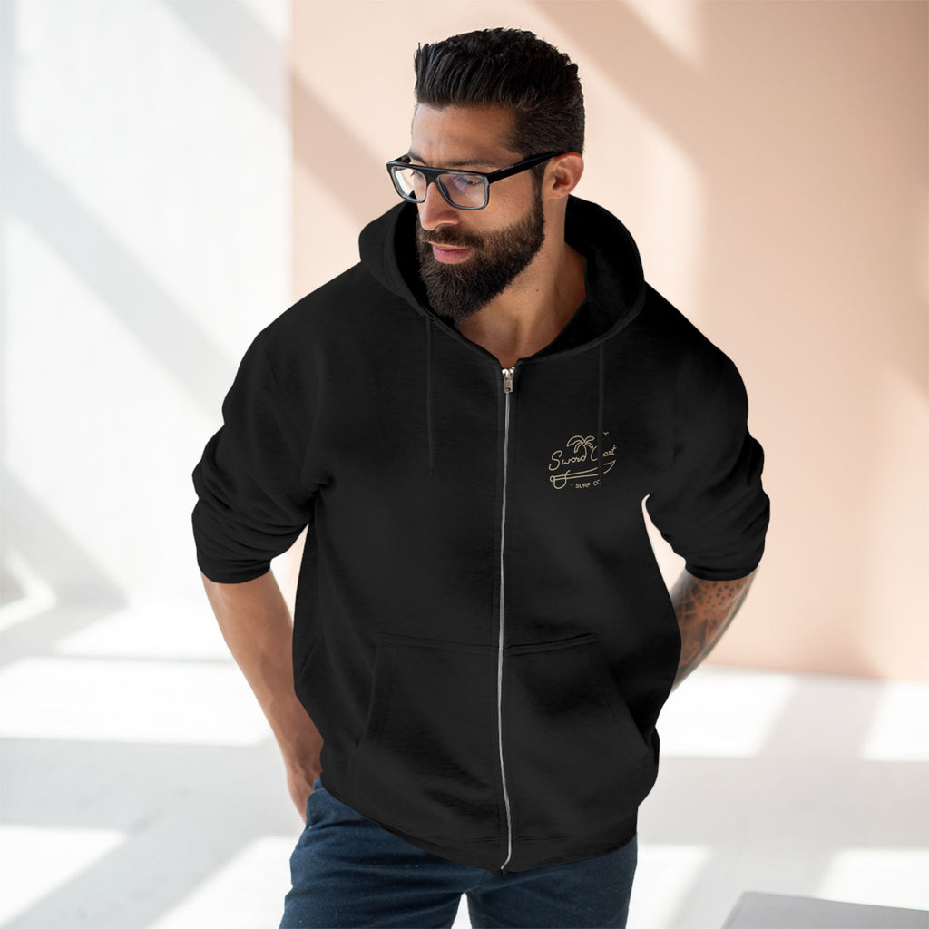 Surf Coast Unisex Zip Hoodie