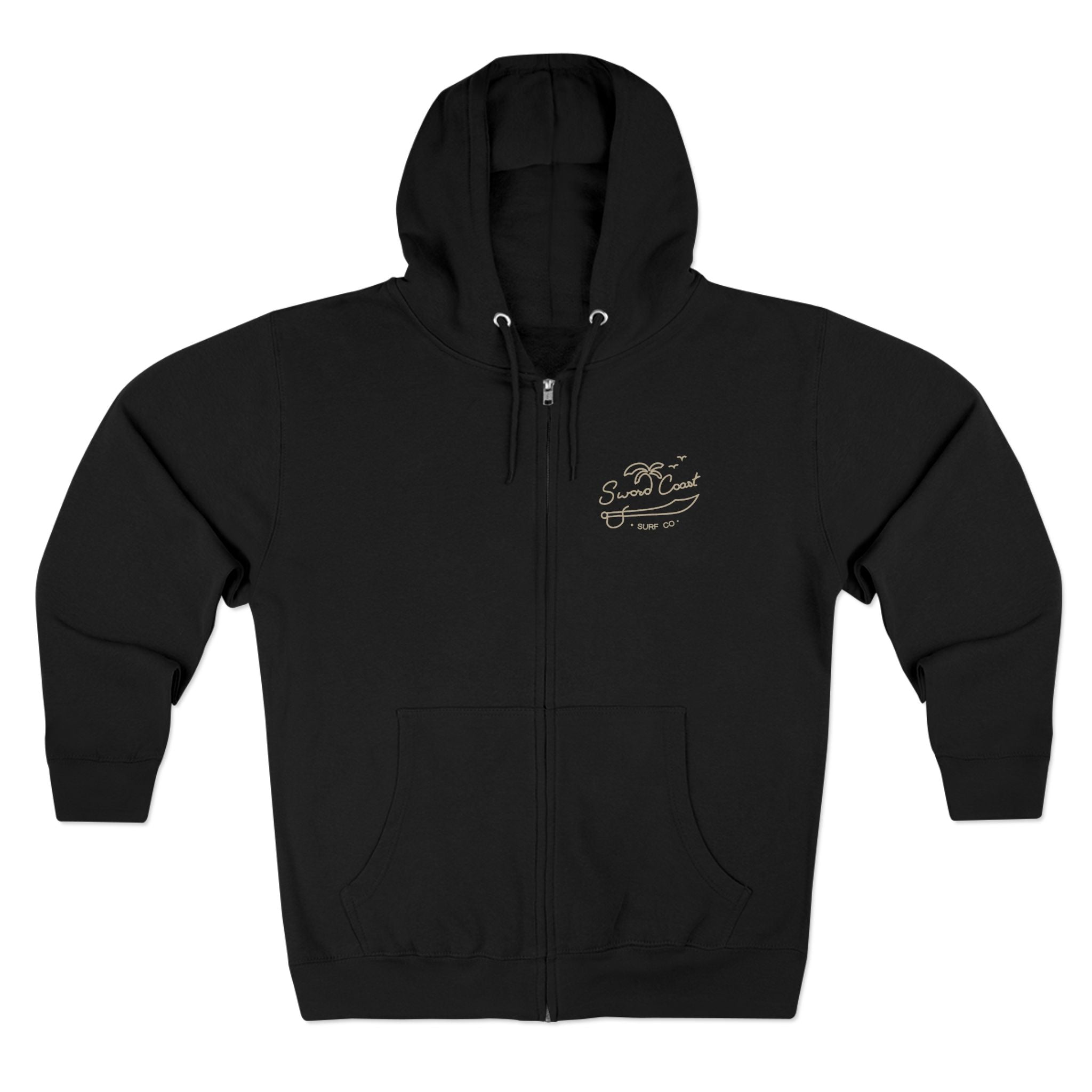 Surf Coast Unisex Zip Hoodie