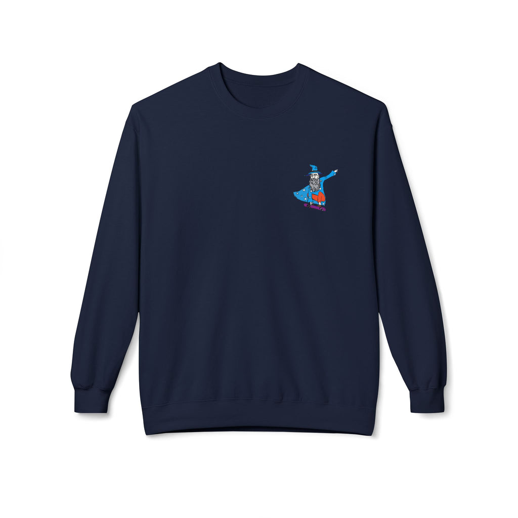 Mordenkainen's Indy Wizard Crewneck Sweatshirt - Cozy, Unisex Fleece