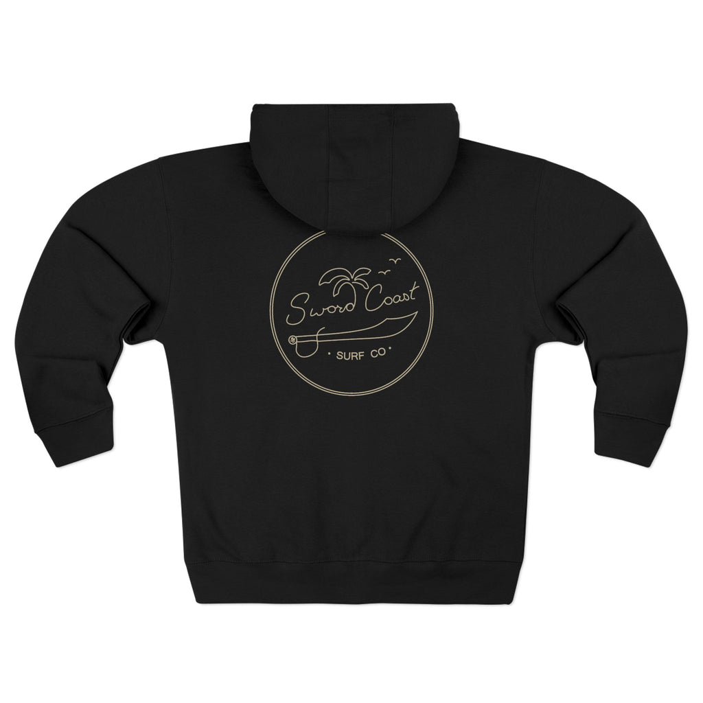 Surf Coast Unisex Zip Hoodie