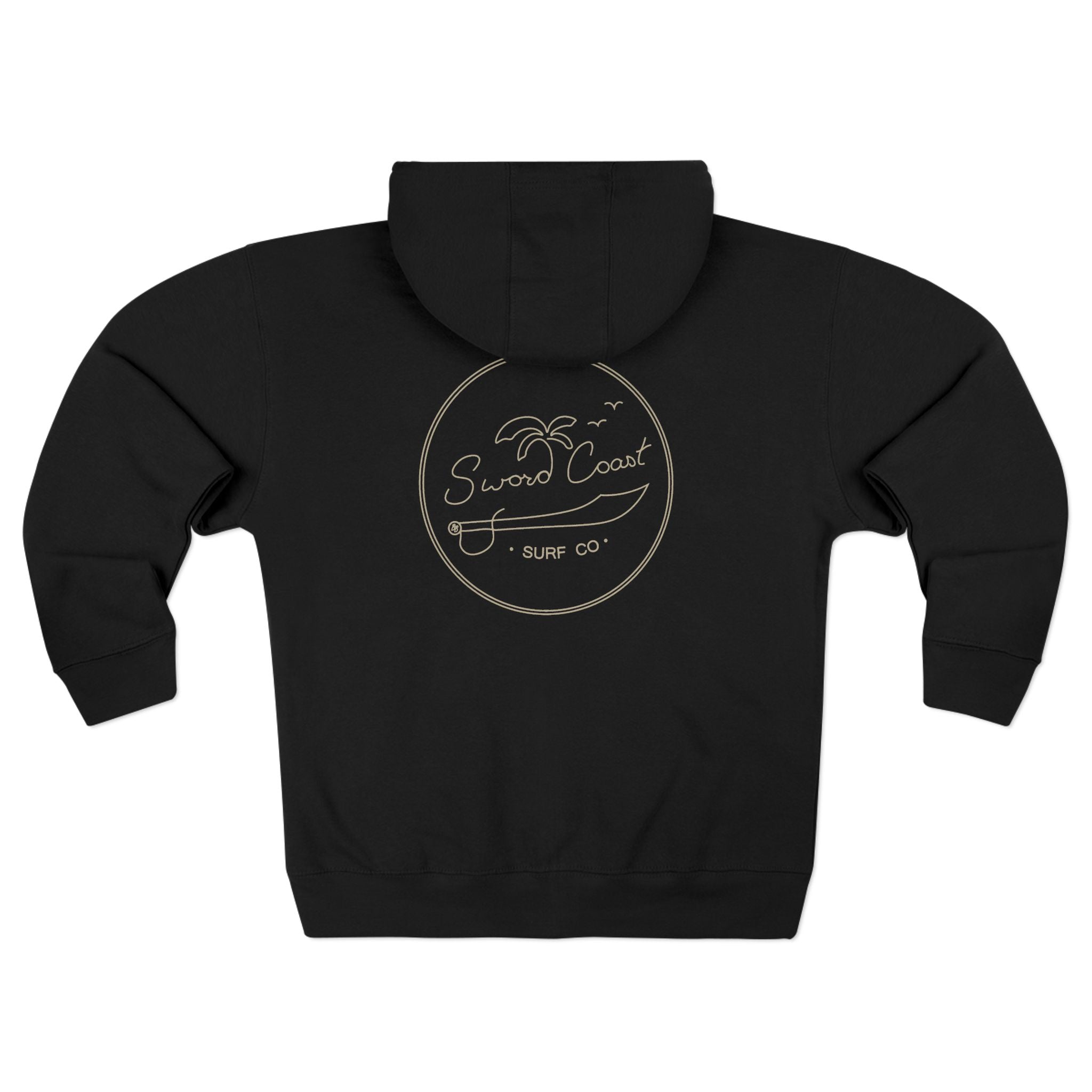 Surf Coast Unisex Zip Hoodie