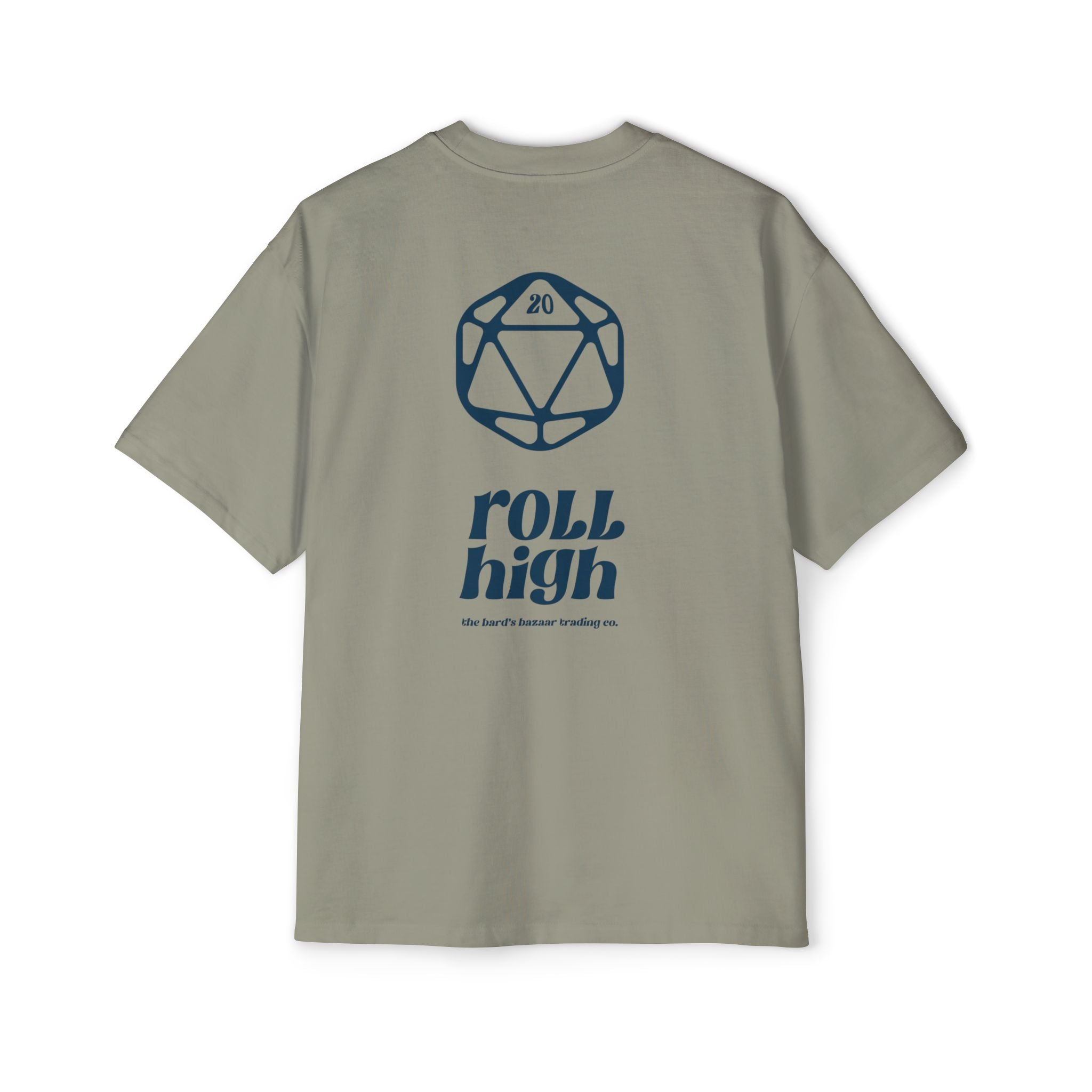 D20 'Roll High' Graphic Boxy Tee