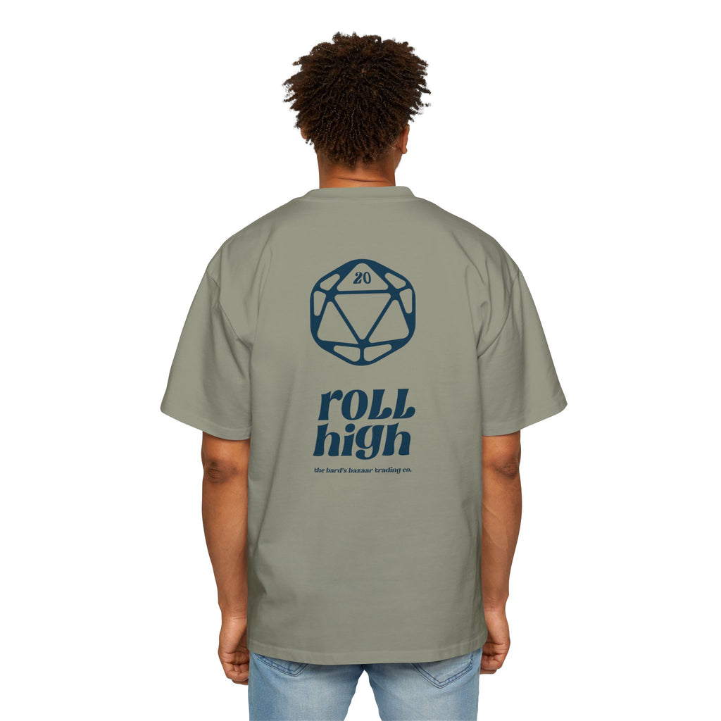 D20 'Roll High' Graphic Boxy Tee
